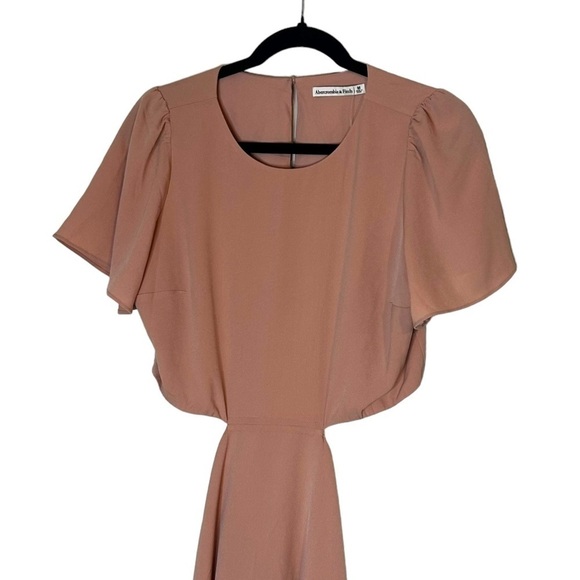 Abercrombie & Fitch Pink Cut Out Mini Dress - Picture 7 of 13